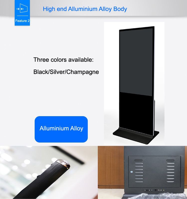42 standing electronic display sign