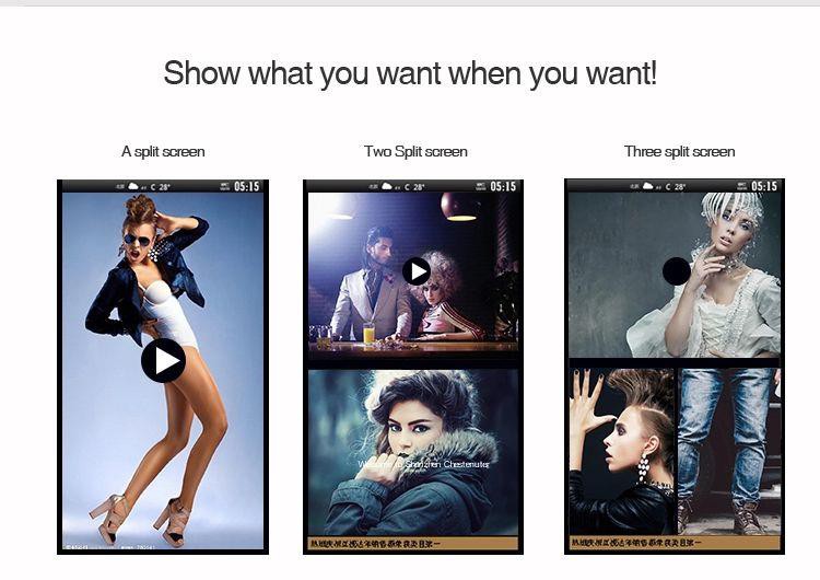 50 capacitive touch shopping mall kiosk